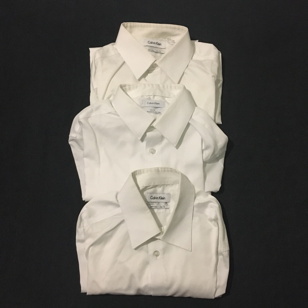 Calvin Klein non-iron Slim Fit
